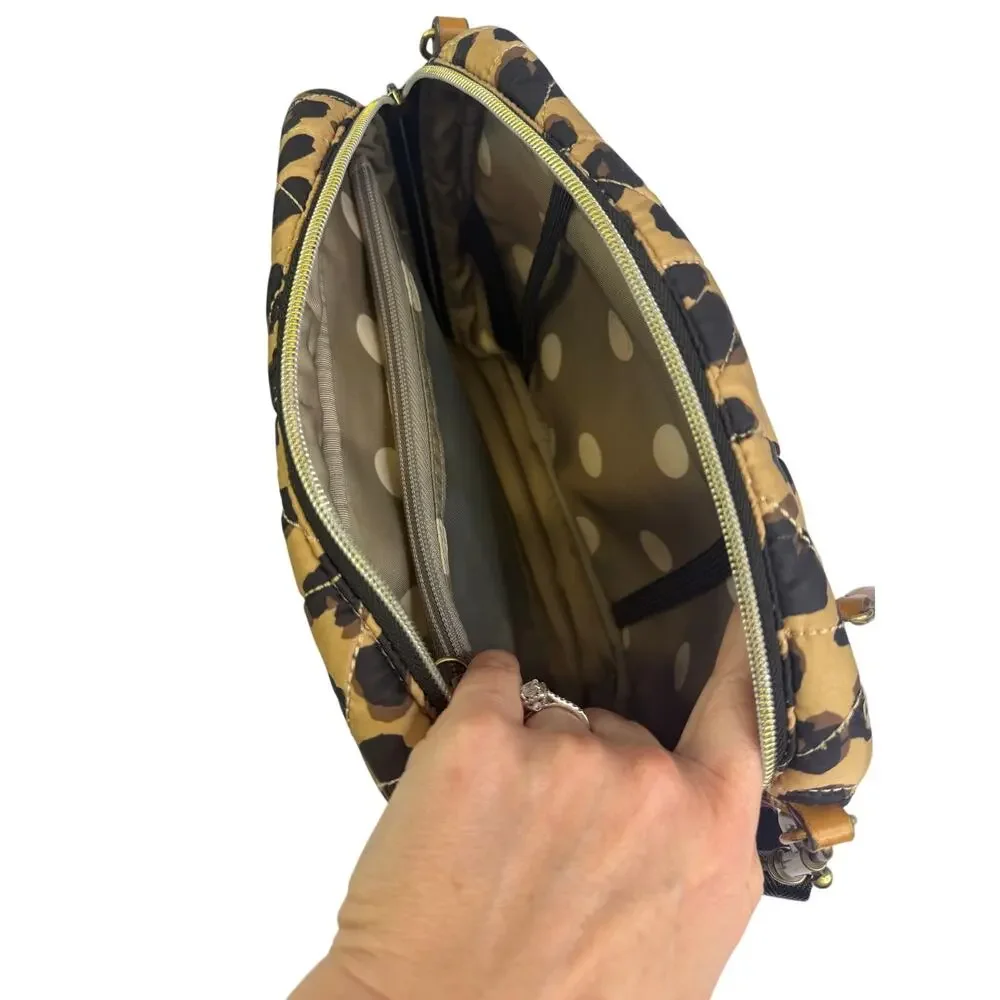 Twelve little diaper clutch bag mom purse cheetah